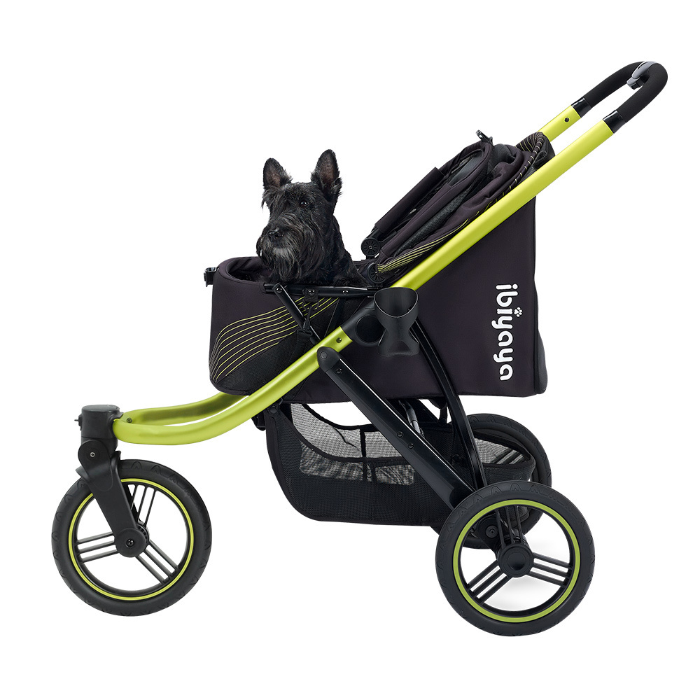 Ibiyaya The Beast Pet Jogging Stroller - Jet Black