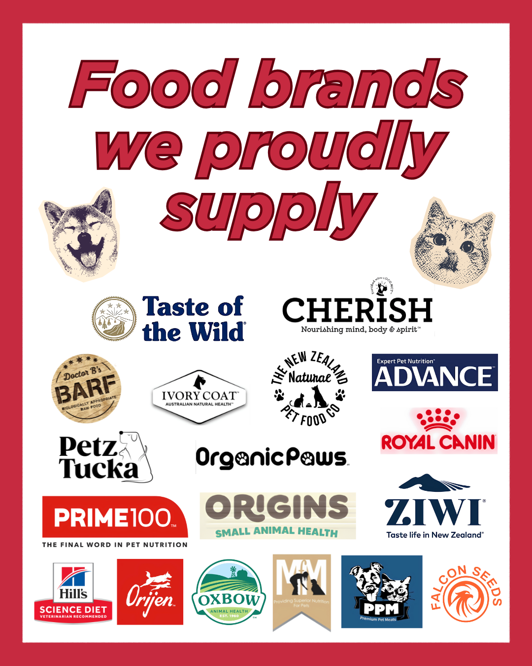 Food Brands We Supply
